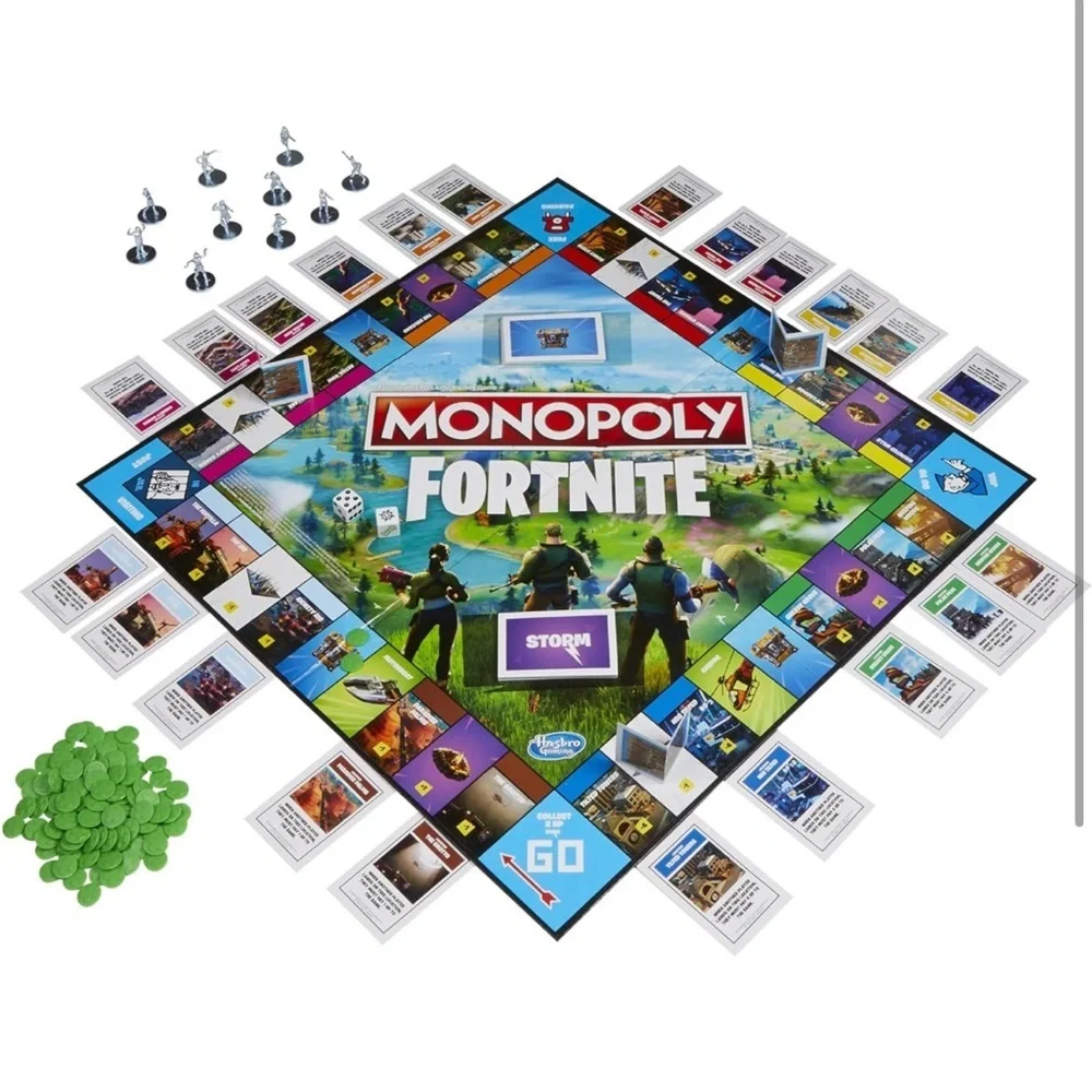 Monopoly: Fortnite Collector's Edition Board Game, limited edition- NIB